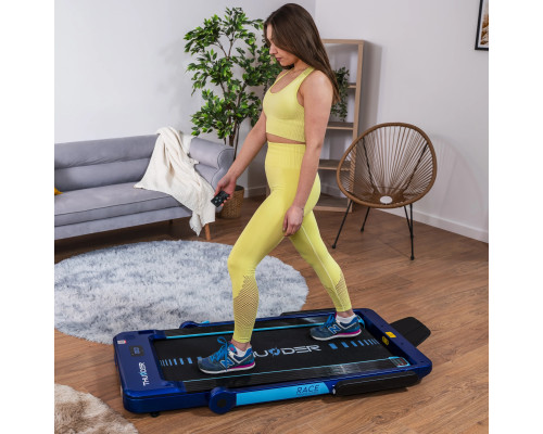 Бігова доріжка електрична THUNDER RACE-BLUE