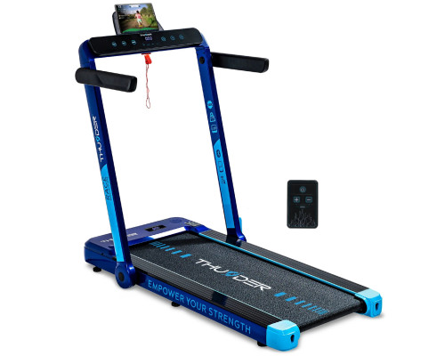 Бігова доріжка електрична THUNDER RACE-BLUE