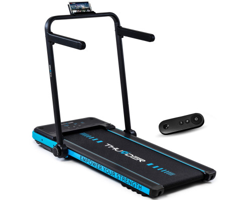 Бігова доріжка електрична THUNDER IMPACT-BLUE