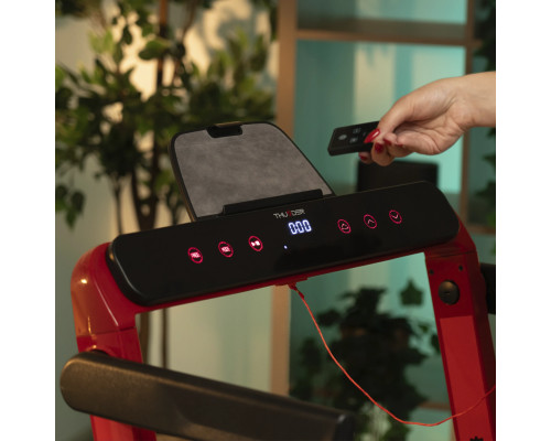 Бігова доріжка електрична THUNDER RACE-RED