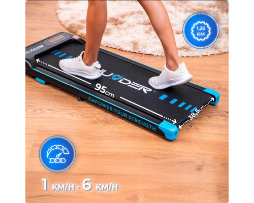 Бігова доріжка електрична THUNDER KINDI-BLACK
