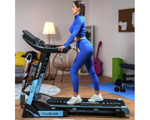 Бігова доріжка електрична THUNDER REACT-DS-BLACK