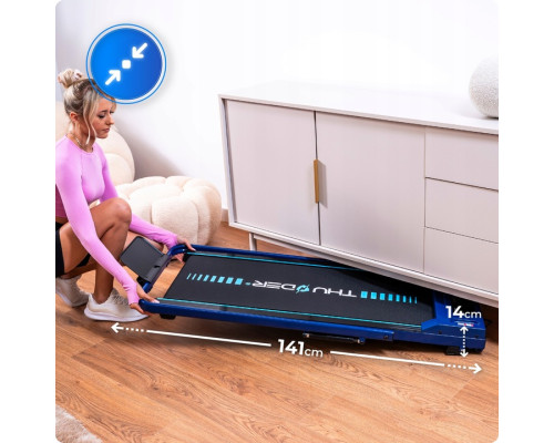 Бігова доріжка електрична THUNDER VIVA-BLUE