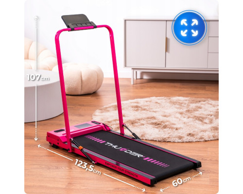 Бігова доріжка електрична THUNDER VIVA-PINK