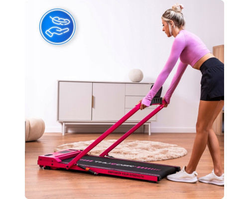 Бігова доріжка електрична THUNDER VIVA-PINK