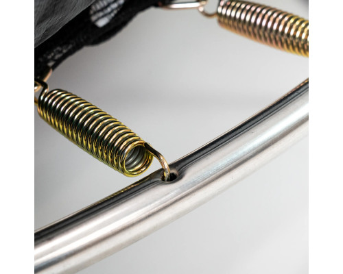 Батут THUNDER INSIDE ELITE з внутрішньою сіткою 16 футів 488 чорний