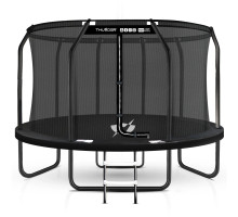 Батут THUNDER INSIDE ELITE з внутрішньою сіткою 14 футів 427 см чорний