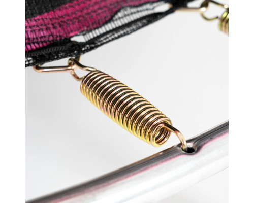 Батут THUNDER INSIDE ULTRA з внутрішньою сіткою 10 футів 305 см чорно-рожевий