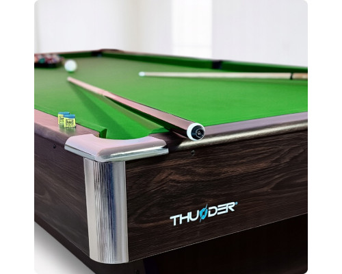 Більярдний стіл THUNDER BOLD-BROWN 9FT, 274 х 142 х 81 см