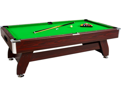 Більярдний стіл Thunder 8FT - THUNDER BOLD-BROWN-8FT, 252 х 140 х 80 см - зелено-коричневий Більярдний стіл Thunder 8FT - THUNDER BOLD-BROWN-8FT, 252 х 140 х 80 см - зелено-коричневий