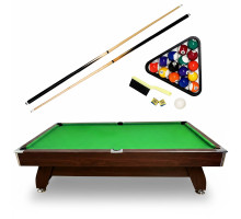 Більярдний стіл THUNDER BOLD-BROWN 8FT, 244 х 132 х 81 см