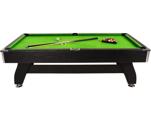 Більярдний стіл Thunder 8FT BOLD-BLACK, 252 х 140 х 80 см - зелено-чорний Більярдний стіл Thunder 8FT BOLD-BLACK, 252 х 140 х 80 см - зелено-чорний