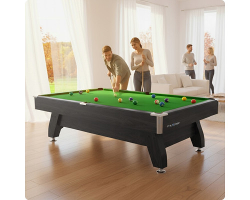 Більярдний стіл THUNDER BOLD-BLACK 7FT, 214 х 122 х 81 см