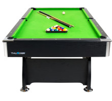 Більярдний стіл THUNDER BOLD-BLACK 9FT, 214 х 122 х 81 см