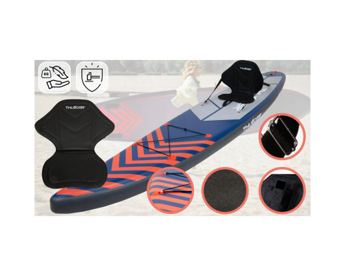 Надувна SUP дошка (Сапборд) THUNDER STEEL RED 365 Надувна SUP дошка (Сапборд) THUNDER STEEL RED 365