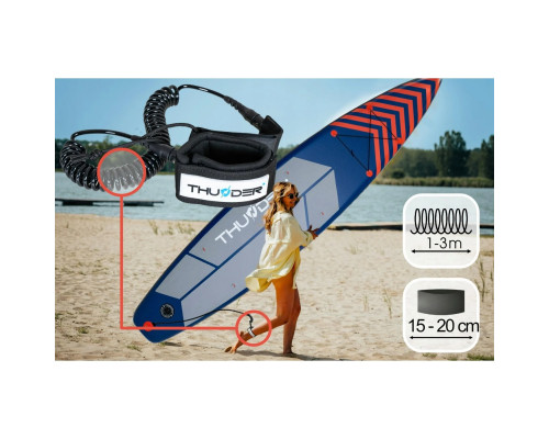 Надувна SUP дошка (Сапборд) THUNDER STEEL RED 365 Надувна SUP дошка (Сапборд) THUNDER STEEL RED 365