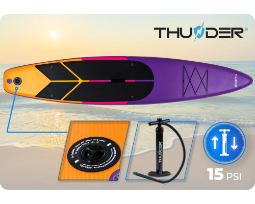 Надувна SUP дошка (Сапборд) THUNDER SHARPE 365 Надувна SUP дошка (Сапборд) THUNDER SHARPE 365