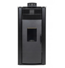 Пелетна піч-камін THUNDER GAREN BLACK 15 кВт