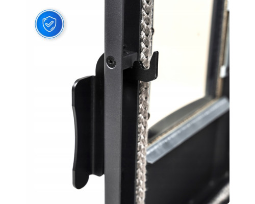 Пелетна піч-камін THUNDER GAREN BLACK 15 кВт