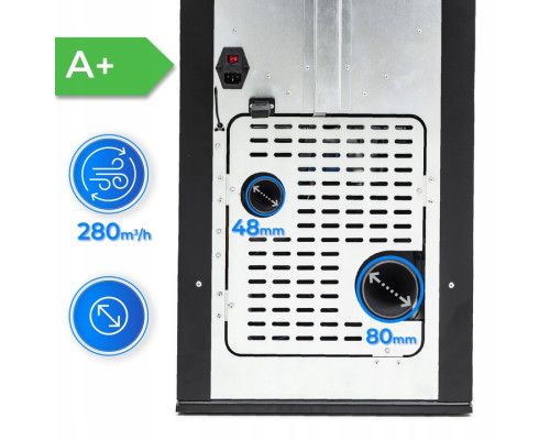 Пелетна піч-камін THUNDER KARMEN RED 10 кВт