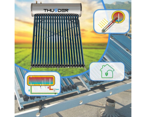 Напірний колектор з баком–200л–THUNDER
