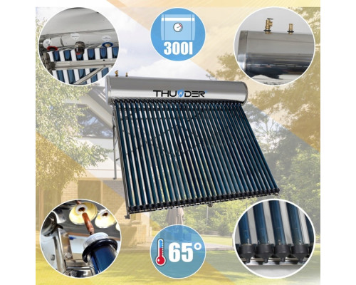 Напірний колектор з баком–300л–THUNDER