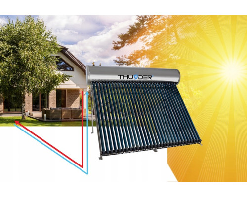 Напірний колектор з баком–300л–THUNDER