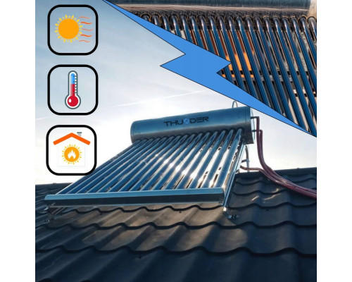 Напірний колектор з баком–300л–THUNDER