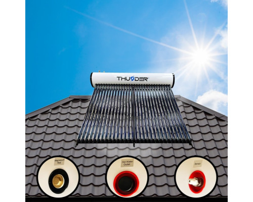 Напірний колектор з баком–300л–THUNDER BLACK