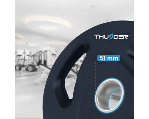 Диск олімпійський THUNDER 2,5 кг