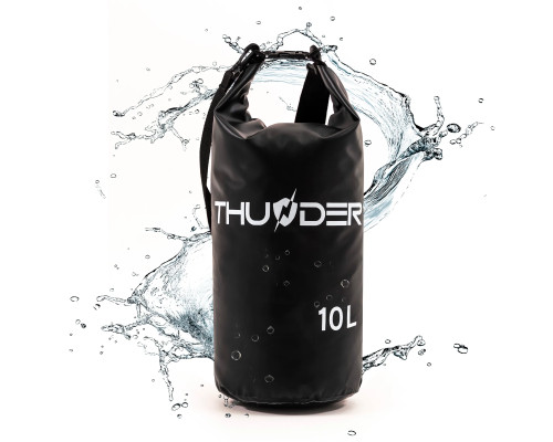 Гермомішок THUNDER 10 л чорний Гермомішок THUNDER 10 л чорний