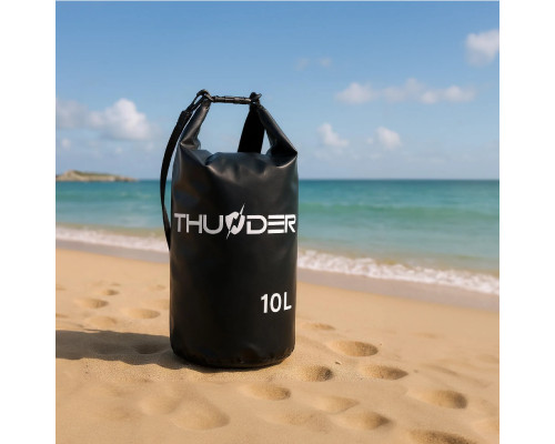 Гермомішок THUNDER 10 л чорний Гермомішок THUNDER 10 л чорний