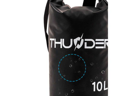 Гермомішок THUNDER 10 л чорний Гермомішок THUNDER 10 л чорний