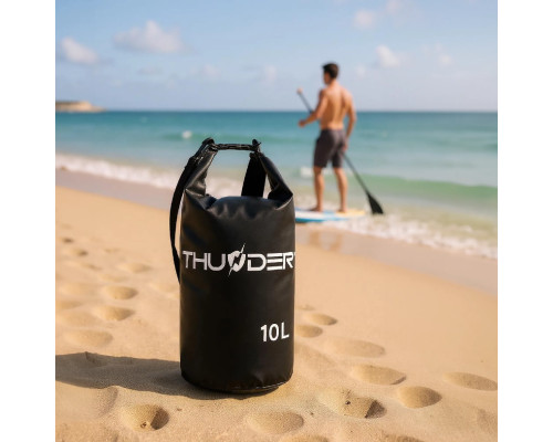 Гермомішок THUNDER 10 л чорний Гермомішок THUNDER 10 л чорний