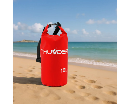 Гермомішок THUNDER 10 л червоний Гермомішок THUNDER 10 л червоний