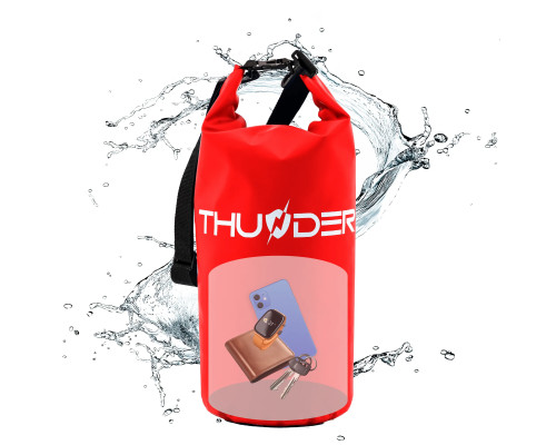 Гермомішок THUNDER 10 л червоний Гермомішок THUNDER 10 л червоний