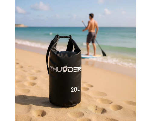 Гермомішок THUNDER 20 л чорний Гермомішок THUNDER 20 л чорний