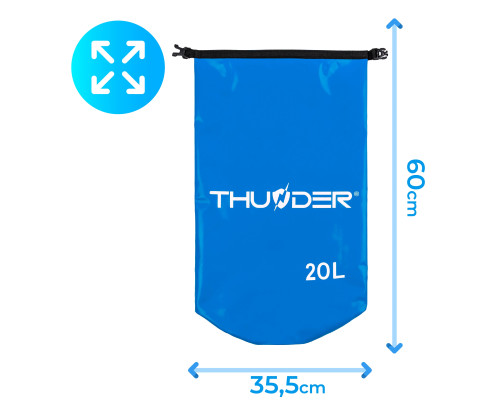 Гермомішок THUNDER 20 л синій Гермомішок THUNDER 20 л синій