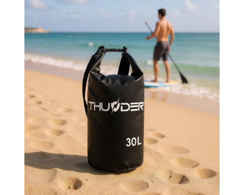 Гермомішок THUNDER 30 л чорний Гермомішок THUNDER 30 л чорний