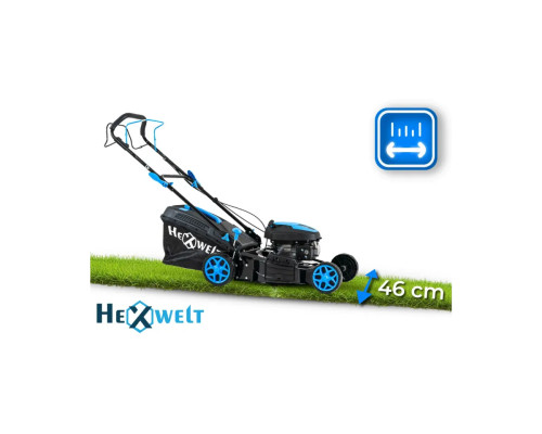 Газонокосарка бензинова Hexwelt 46 см 2,6 кВт з приводом