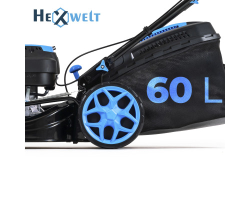 Газонокосарка бензинова Hexwelt 51 см 3,8 кВт з приводом Газонокосарка бензинова Hexwelt 51 см 3,8 кВт з приводом