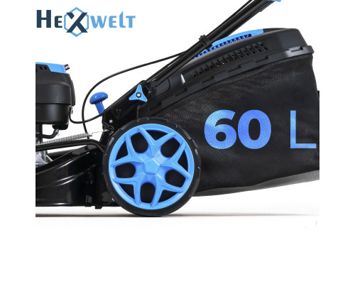 Газонокосарка бензинова Hexwelt 56 см 4,4 кВт з приводом Газонокосарка бензинова Hexwelt 56 см 4,4 кВт з приводом