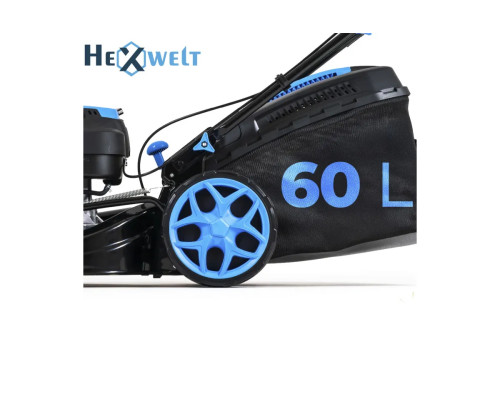 Газонокосарка бензинова Hexwelt 56 см 4,4 кВт з приводом