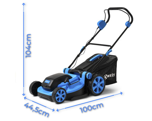 Газонокосарка акумуляторна Hexwelt 40 см 40V 8Ah Газонокосарка акумуляторна Hexwelt 40 см 40V 8Ah