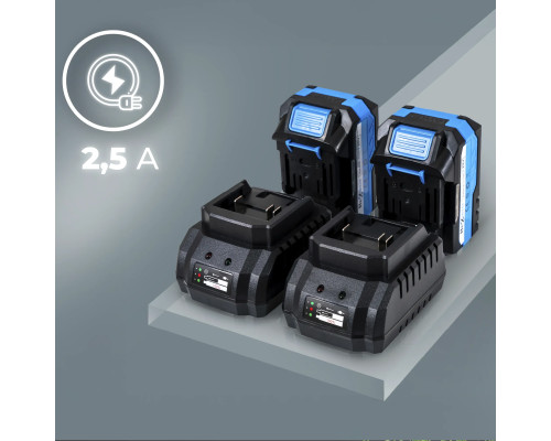 Газонокосарка акумуляторна Hexwelt 40 см 40V 8Ah Газонокосарка акумуляторна Hexwelt 40 см 40V 8Ah