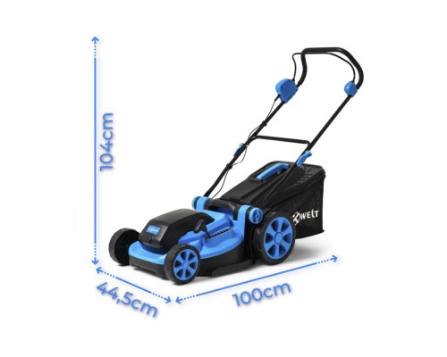 Газонокосарка акумуляторна Hexwelt 40 см 40V 8Ah